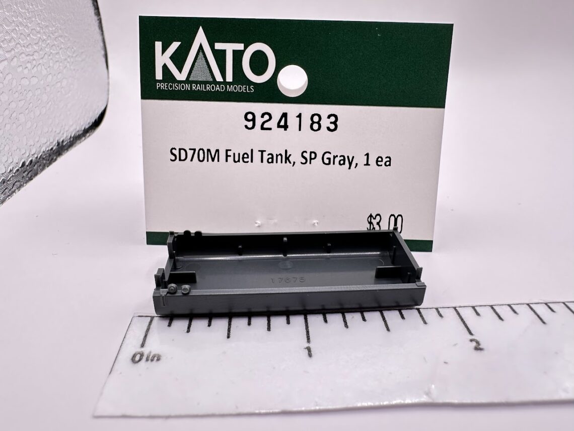 Fuel Tank, SP Gray (N-Scale)