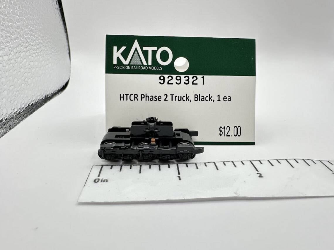 HTCR Phase 2 Truck for SD70M, Black (N-Scale)