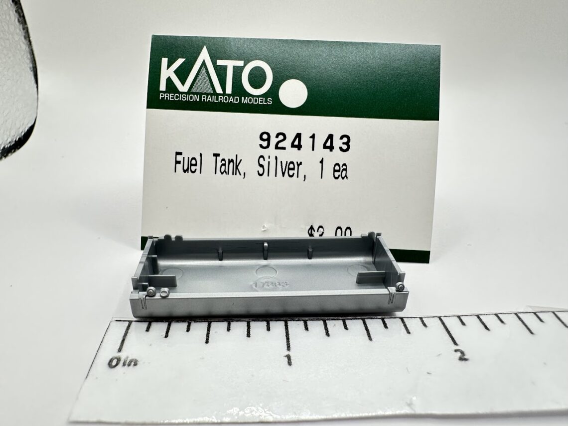 Fuel Tank, Silver (N-Scale)