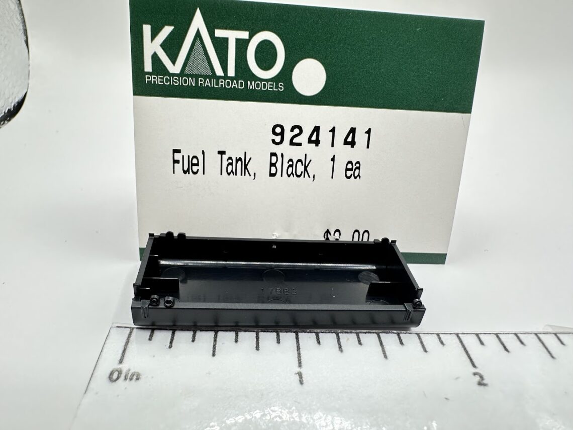 Fuel Tank, Black (N-Scale)