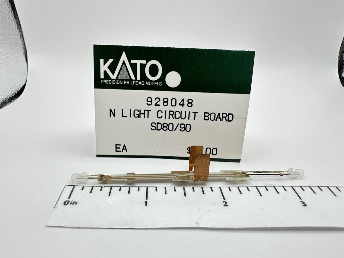 Circuit Board with White LED Light (N-Scale)