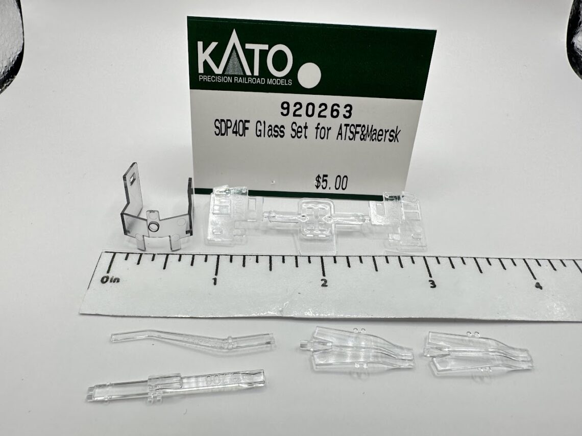 SDP40F Glass Set (Phase IV Freight Models) (N-Scale)