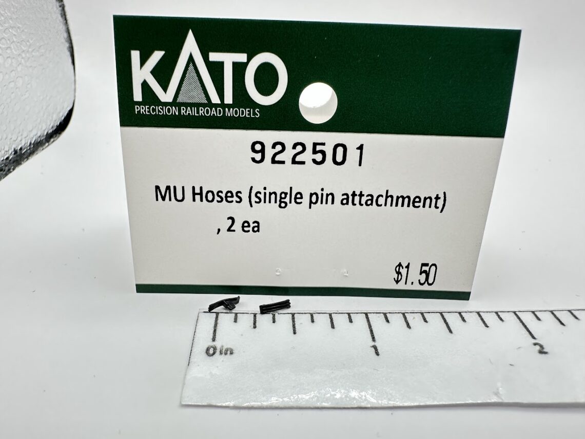 MU Hoses (single pin attachment) (N-Scale)