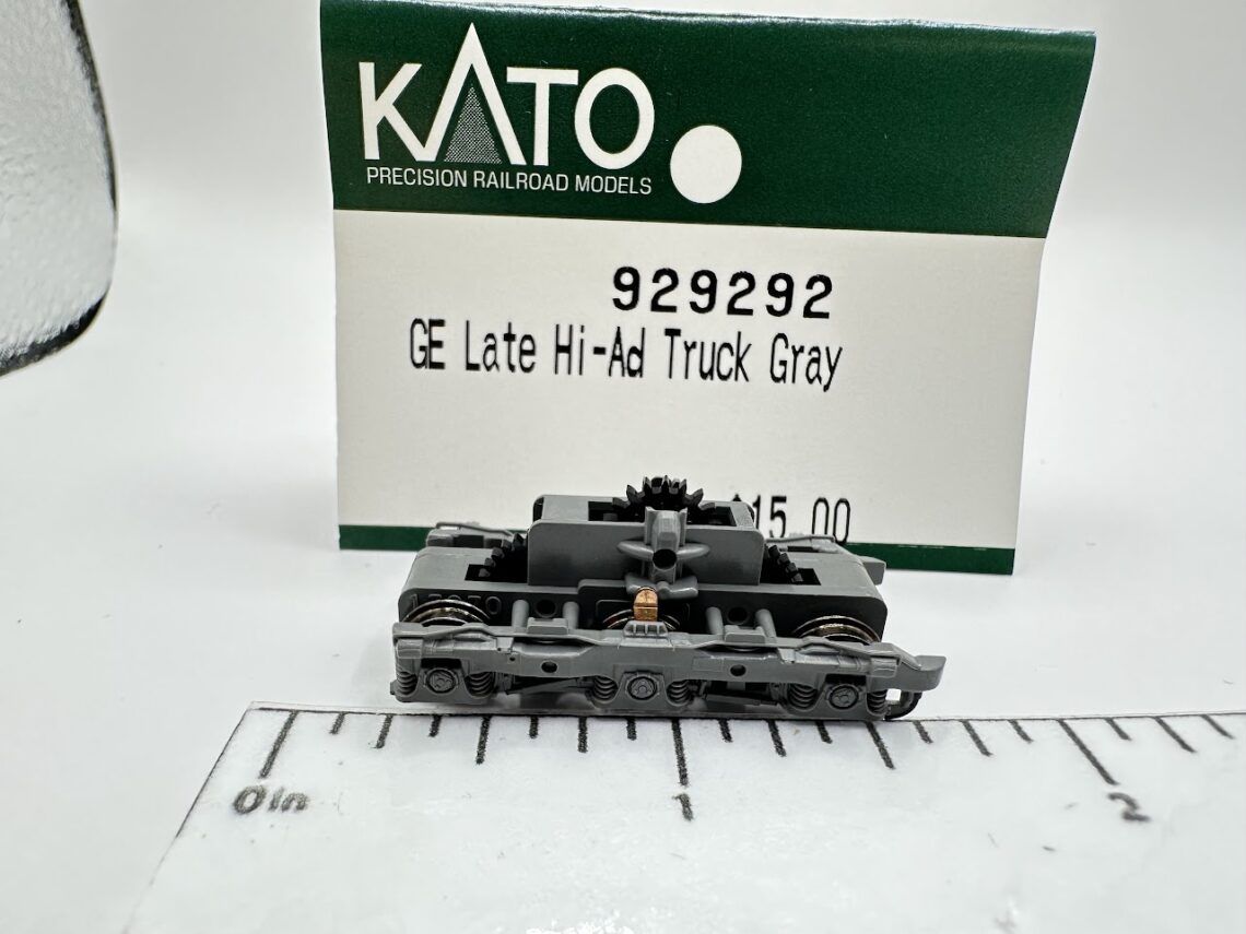 GE Late Hi-Ad Truck, Gray (N-Scale)