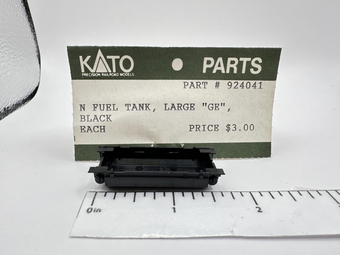 Fuel Tank, Black (N-Scale)