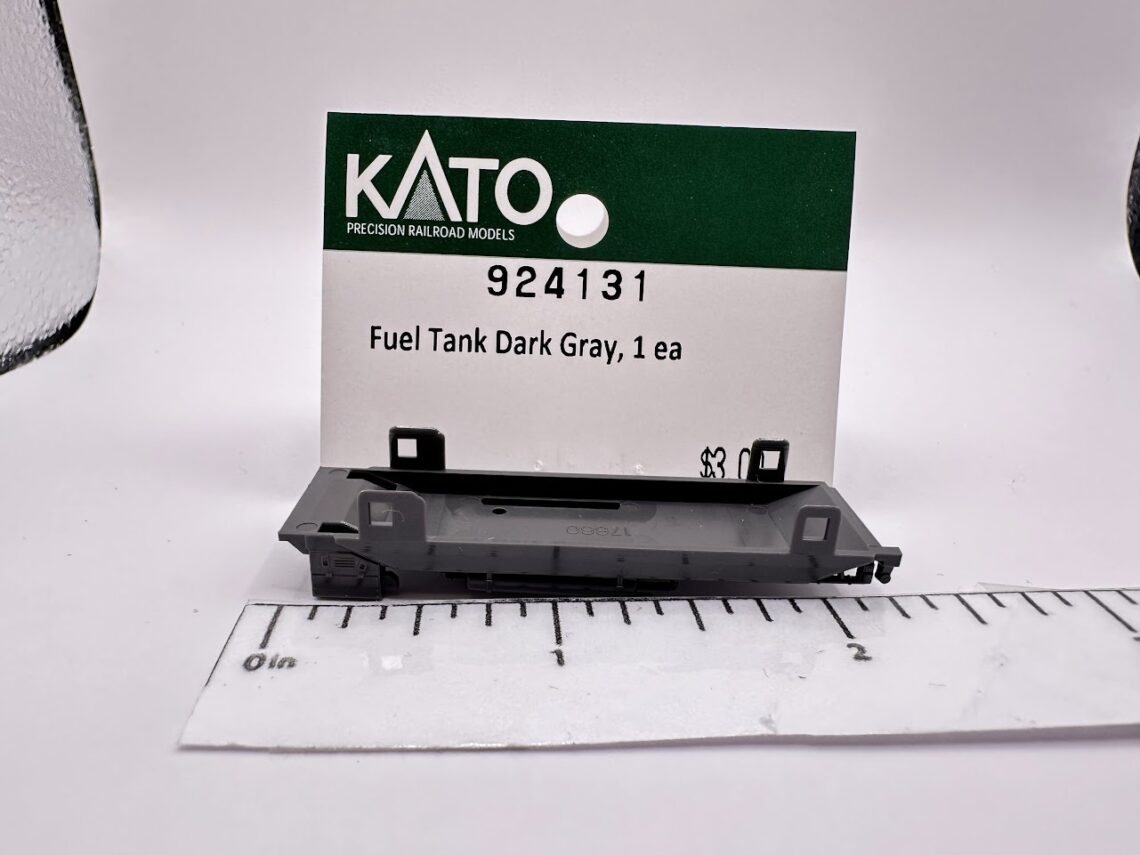 Fuel Tank, Dark Gray (N-Scale)