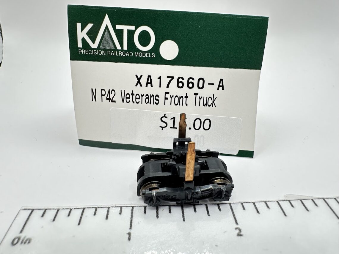 P42 Front Truck, Near-Black (Veterans Unit version) (N-Scale)