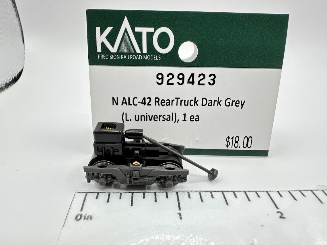 ALC-42 Rear Truck, Dark Grey (long universal) (N-Scale)