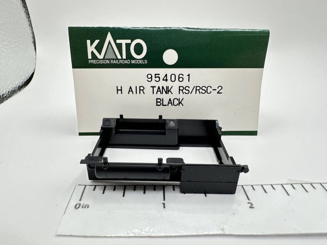RS-2 / RSC-2 Air Tank, Black (HO-Scale)