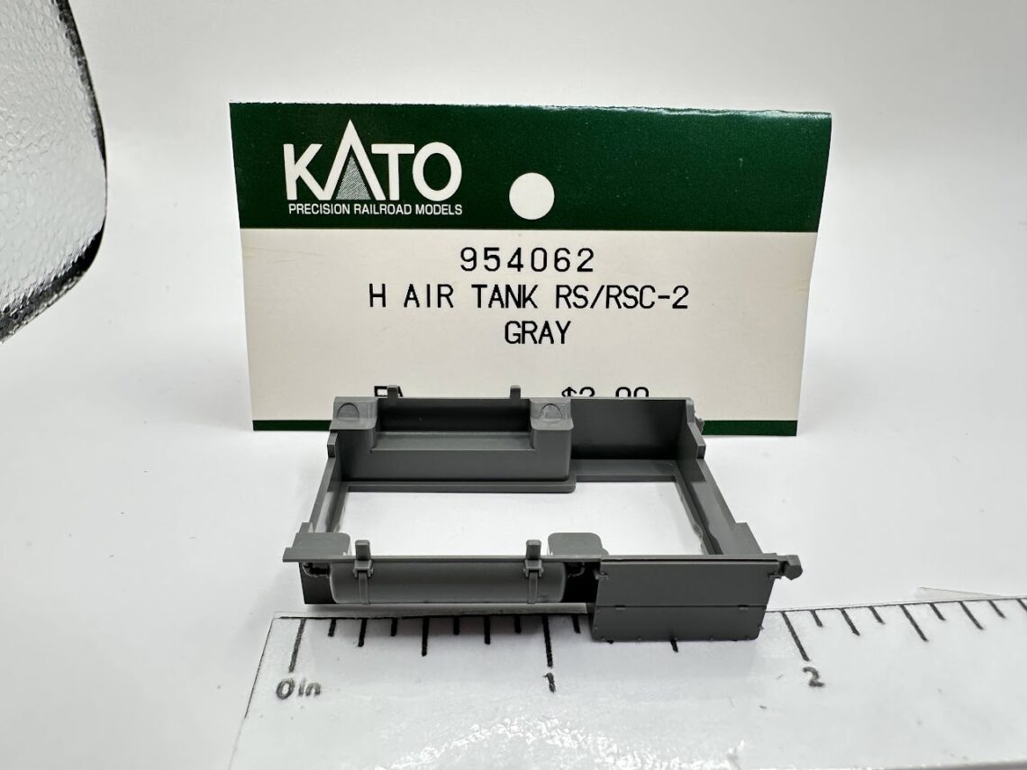 RS-2 / RSC-2 Air Tank, Gray (HO-Scale)