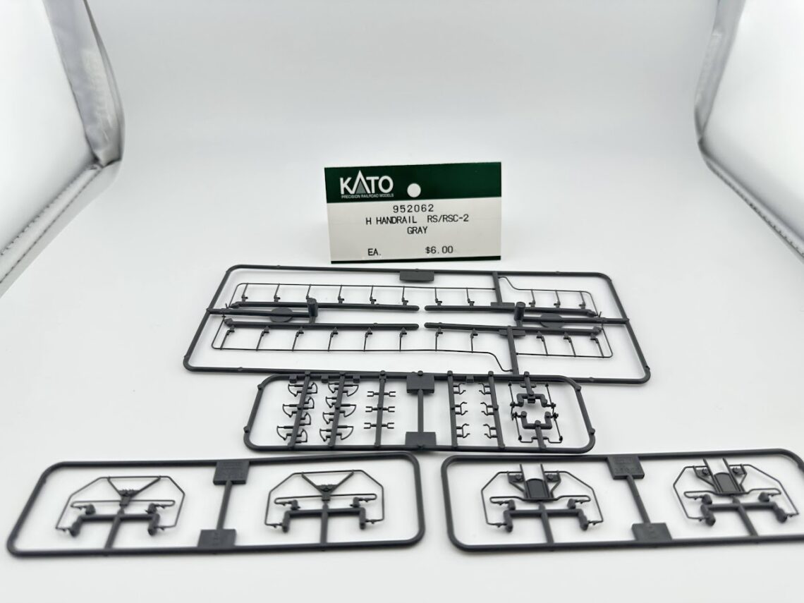 RS2 / RSC-2 Handrail Set, Gray (HO-Scale)