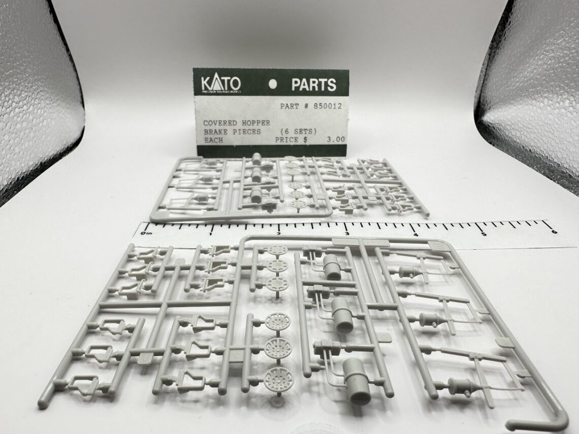 Covered Hopper Brake Pieces (HO-Scale)