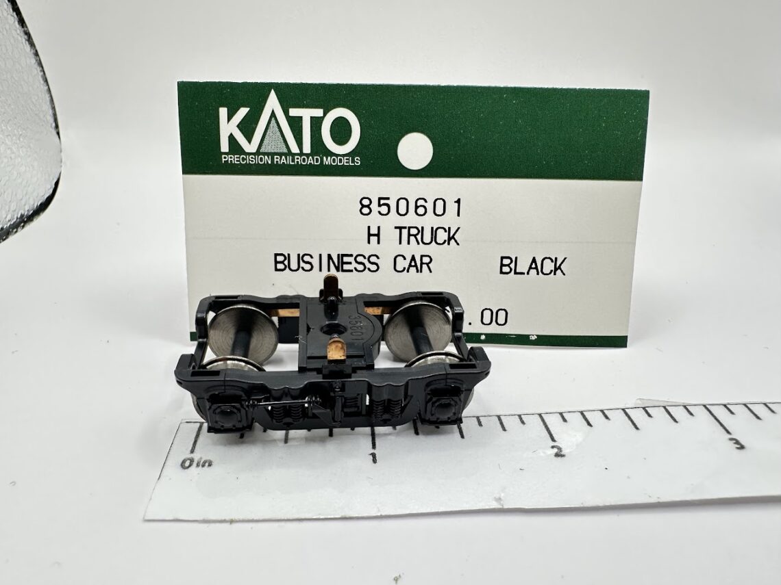 Budd Business Car Truck, Black (HO-Scale)
