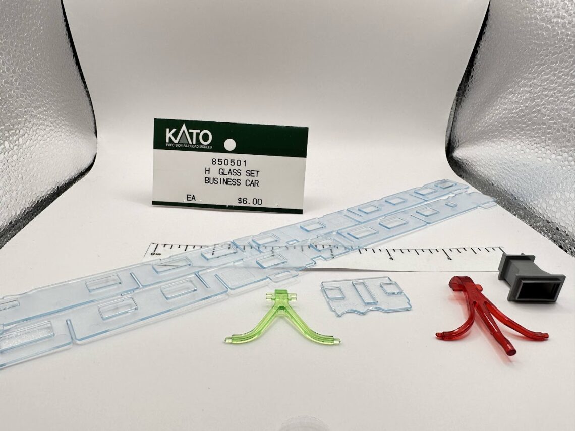 Budd Business Car Glass Set (HO-Scale)