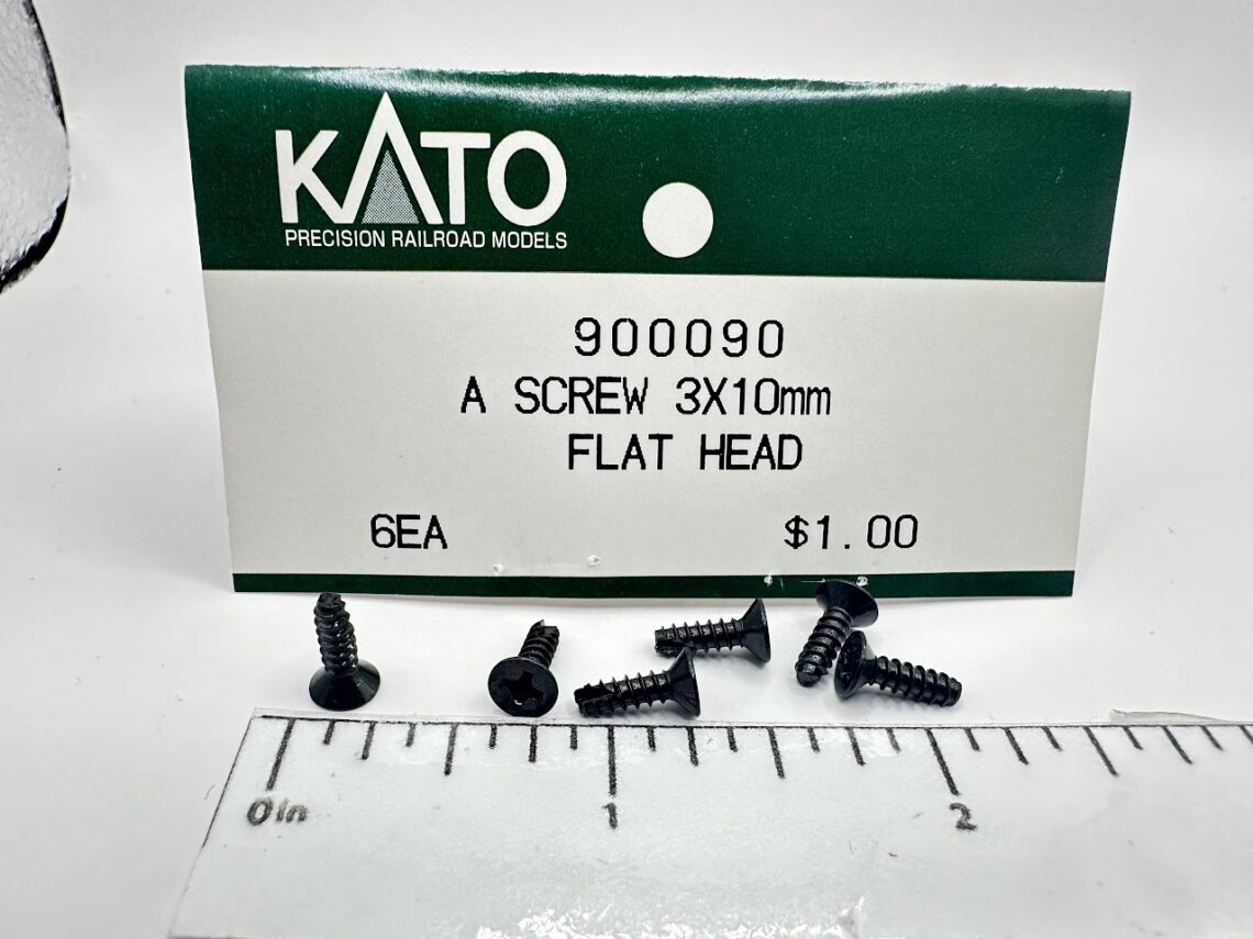 Screw 3x10mm, Flat Head (Multi)