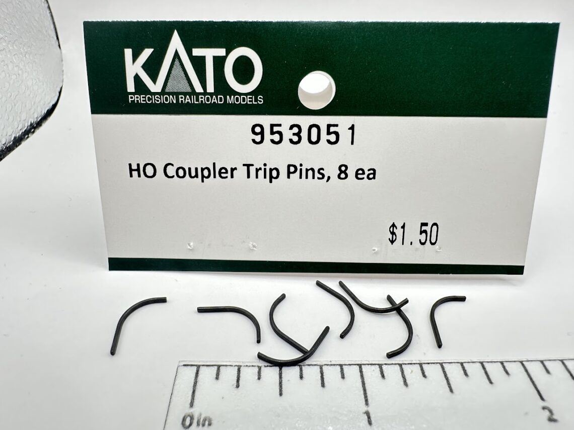 Coupler Trip Pins (Use with 953050 Magnetic Knuckle Couplers) (HO-Scale)