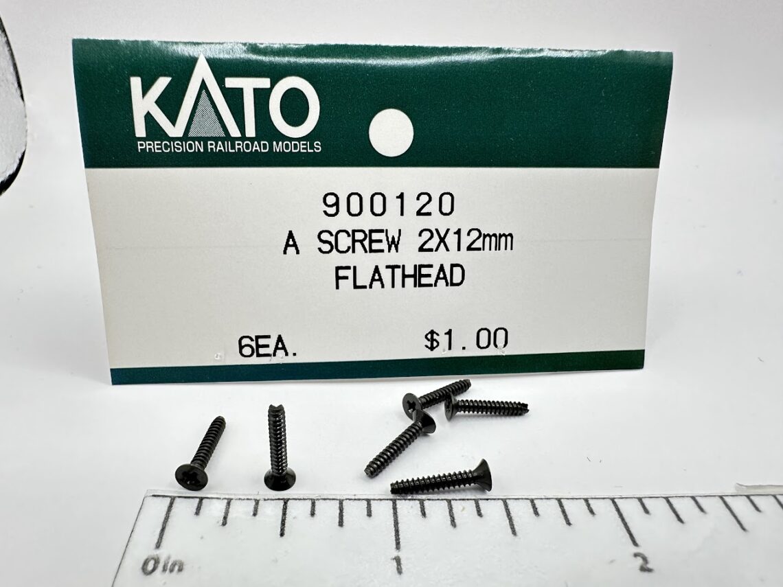Screw 2x12mm, Flat Head (Multi)