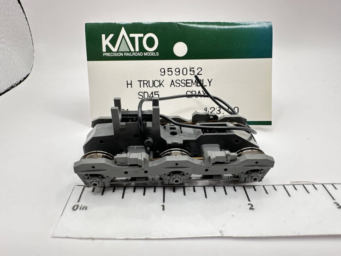 Flexicoil Truck, Gray (Low-Mount Brakes) (Rev) (HO-Scale)