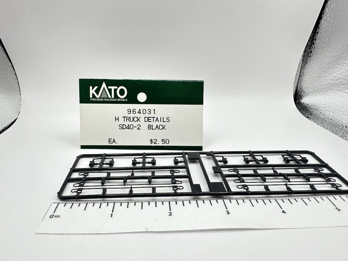 HT-C Truck Detail, Black (HO-Scale)