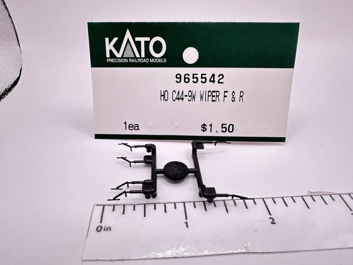 GE Wide Cab Windshield Wipers (HO-Scale)