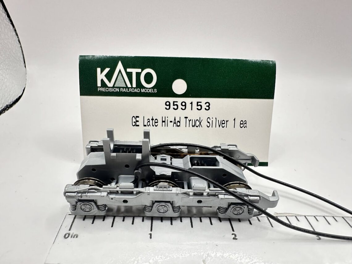 GE Late Hi-Ad Truck, Silver (HO-Scale)