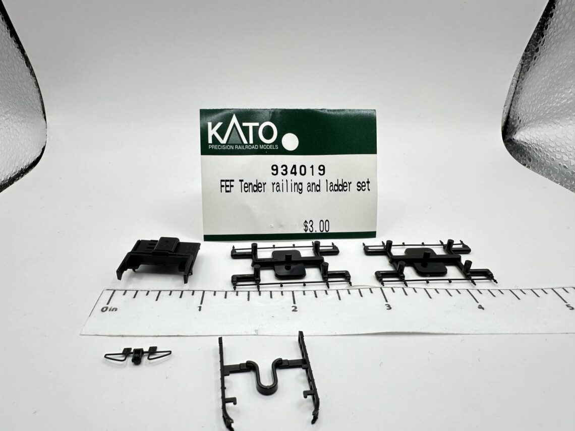 FEF Tender railing and ladder set (N-Scale)