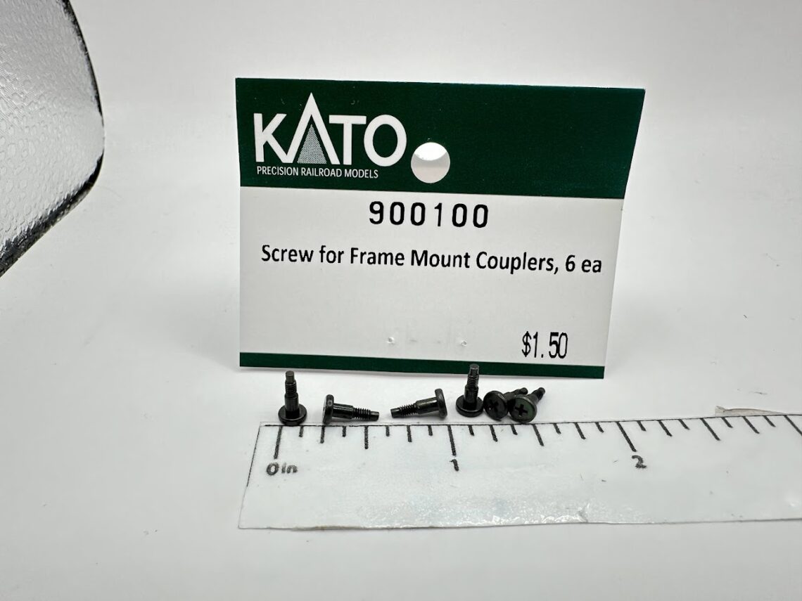 Screw For Frame Mount Couplers (HO-Scale)