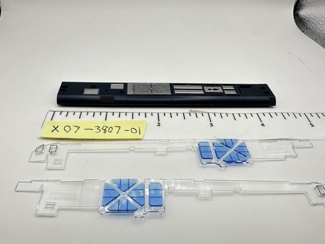 ALC-42 Roof and L&R Glass Set - Blue