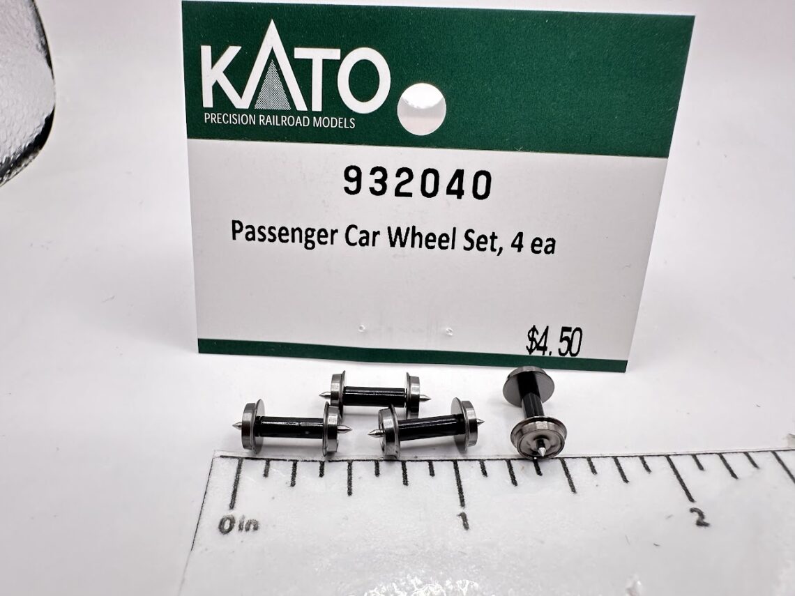 Passenger Car Wheelset (N-Scale)