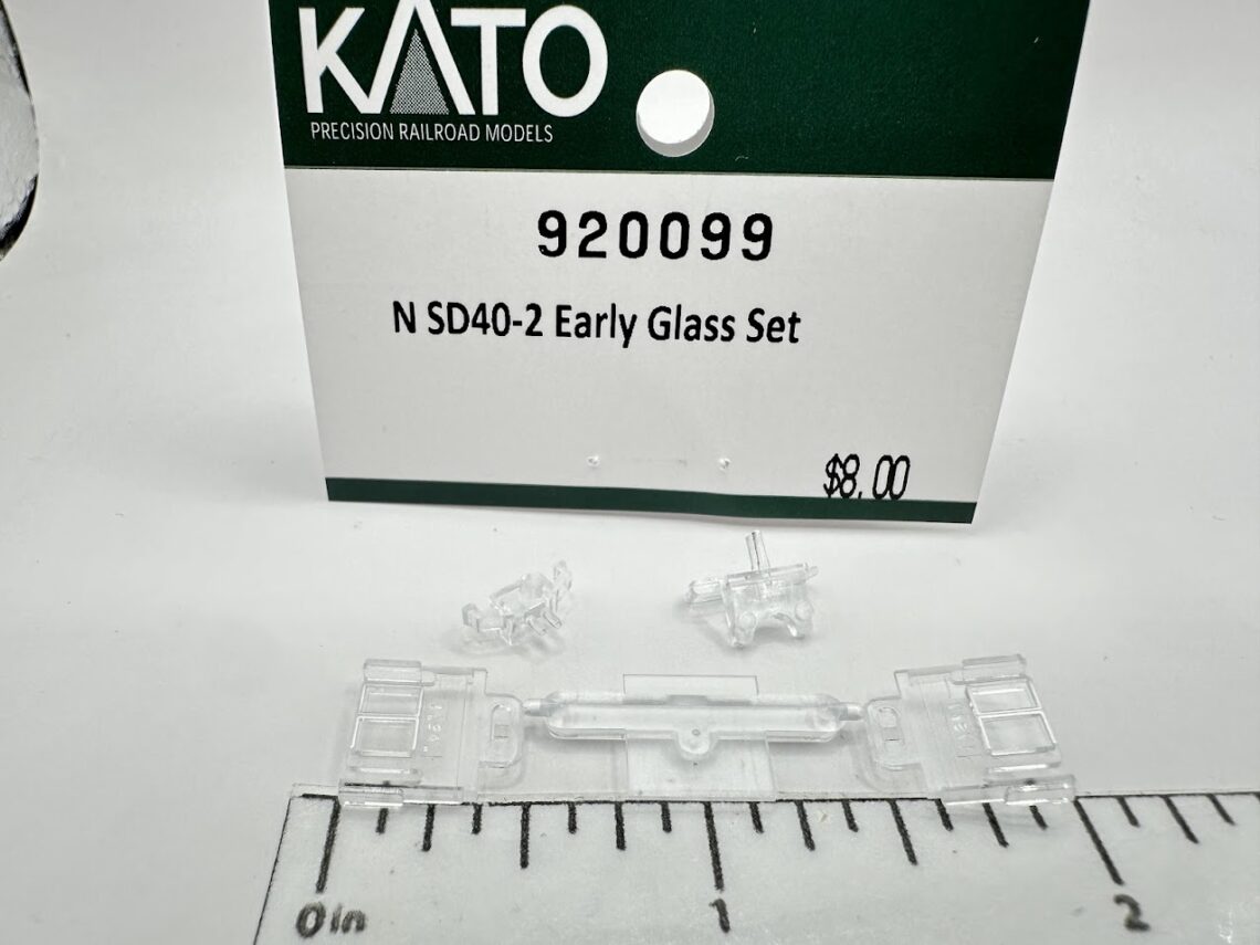 N SD40-2 Early Glass Set