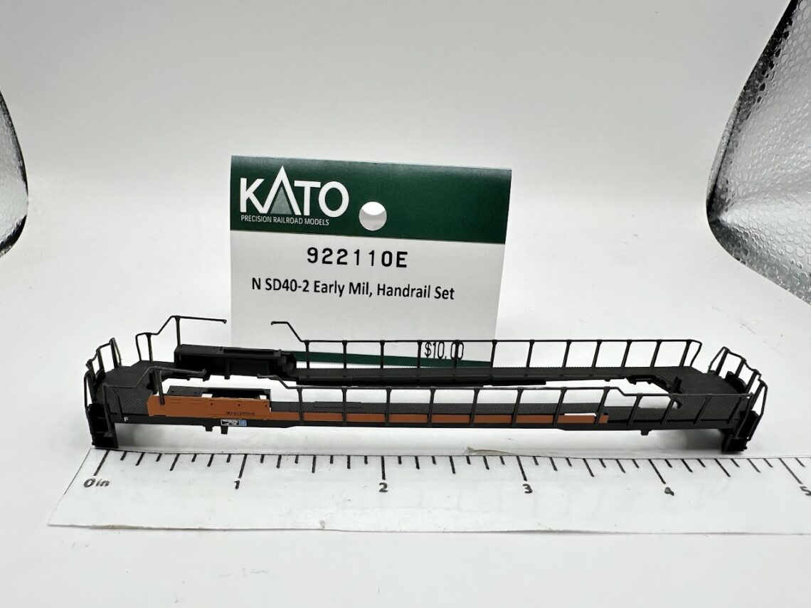 N SD40-2 Early Mil, Handrail Set
