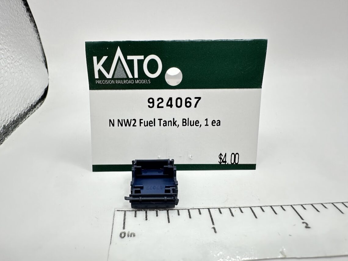 N NW2 Fuel Tank, Blue, 1 Ea