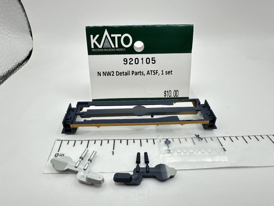 NW2 Detail Parts Set ATSF (N-Scale)