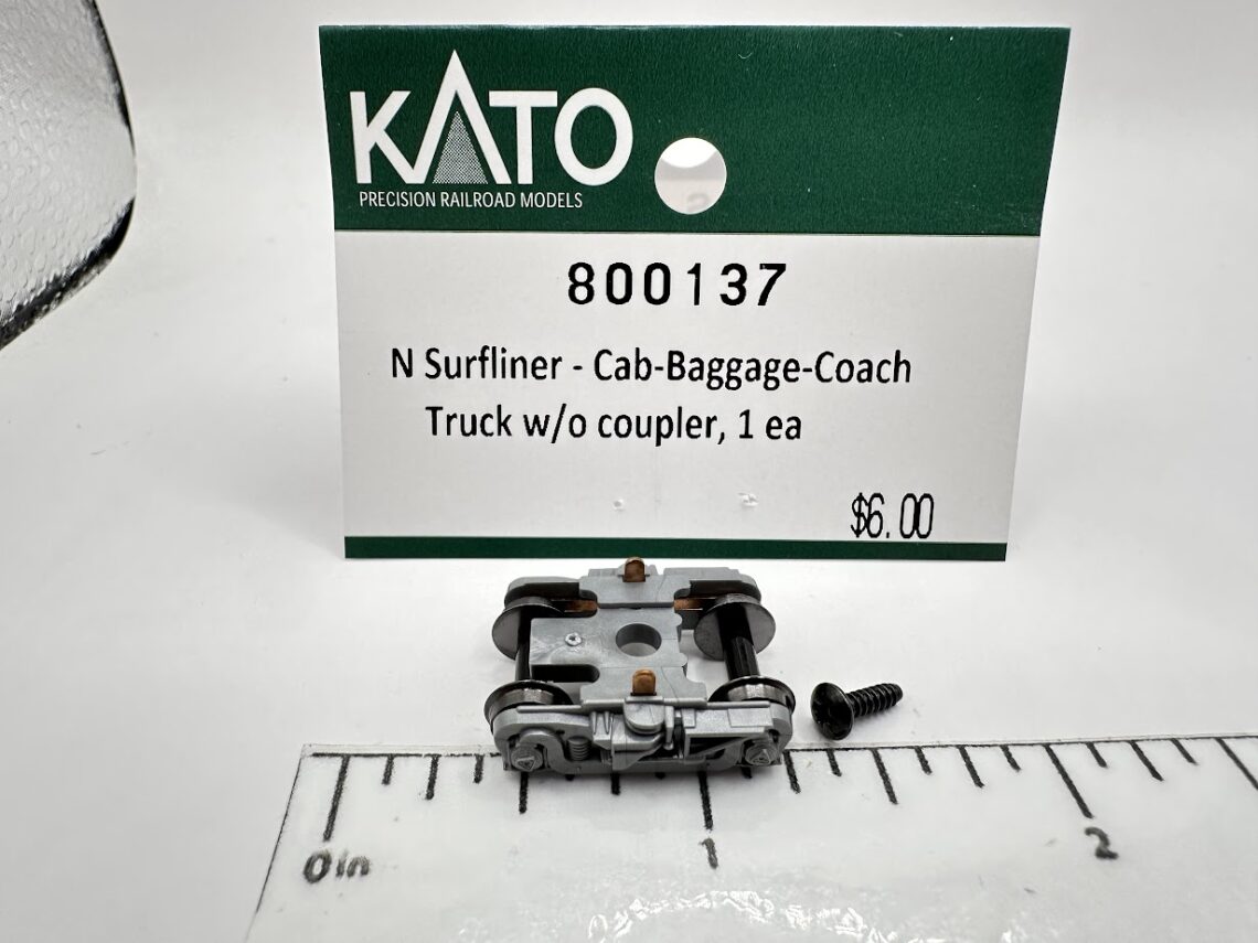 N Surfliner Cab Coach Truck w/o Coupler