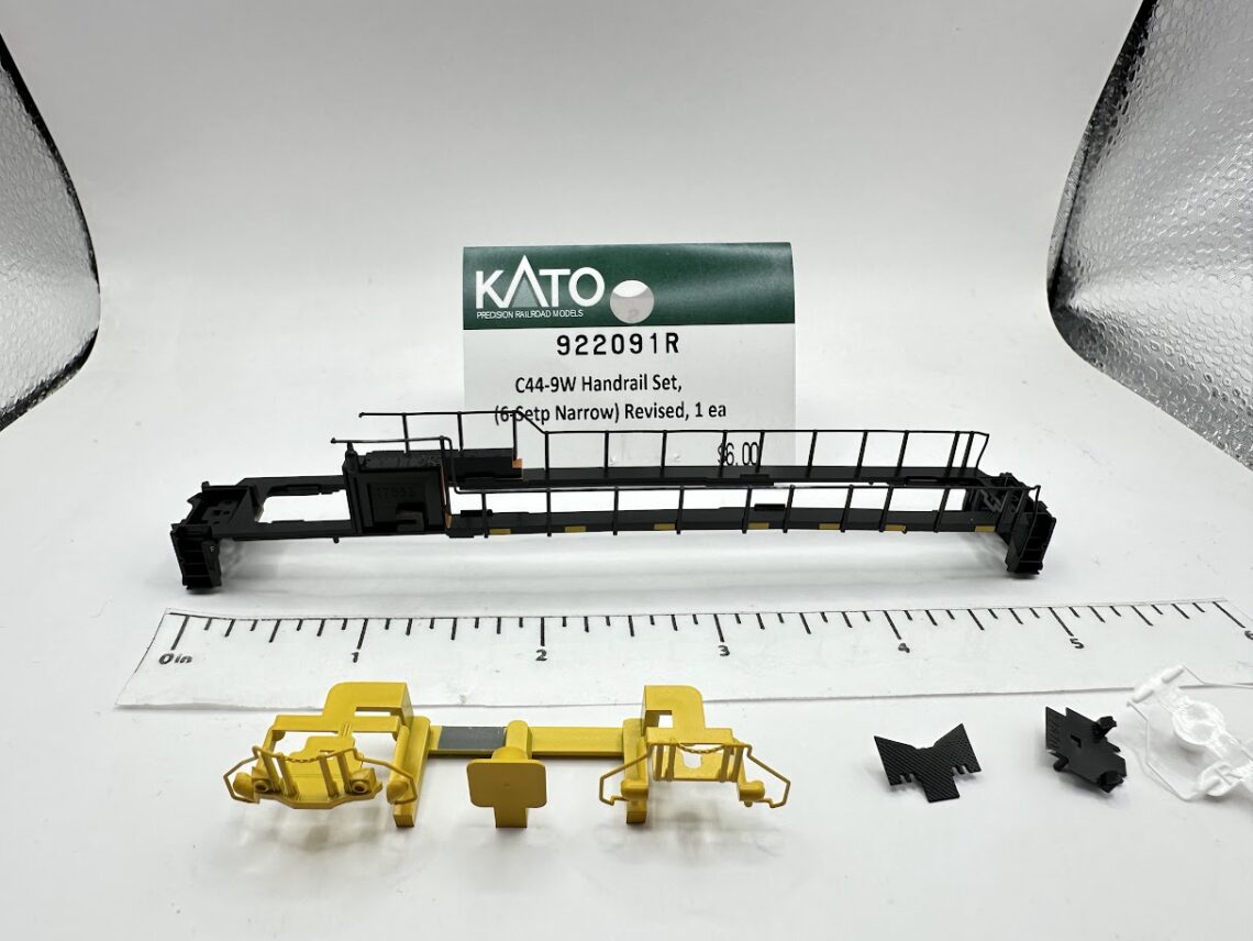 C44-9W Handrail Set, (6-Step Narrow) Revised, 1 Ea