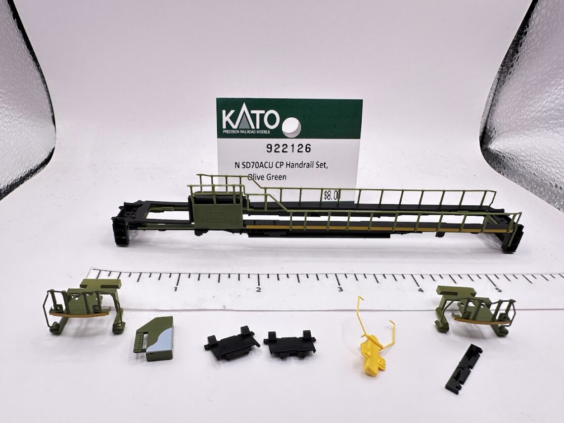 N SD70ACU Handrail Set, Olive Green