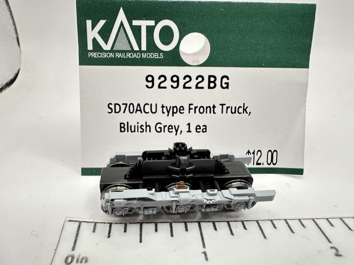 N SD70ACu Type Front Truck, Bluish Grey, 1 ea