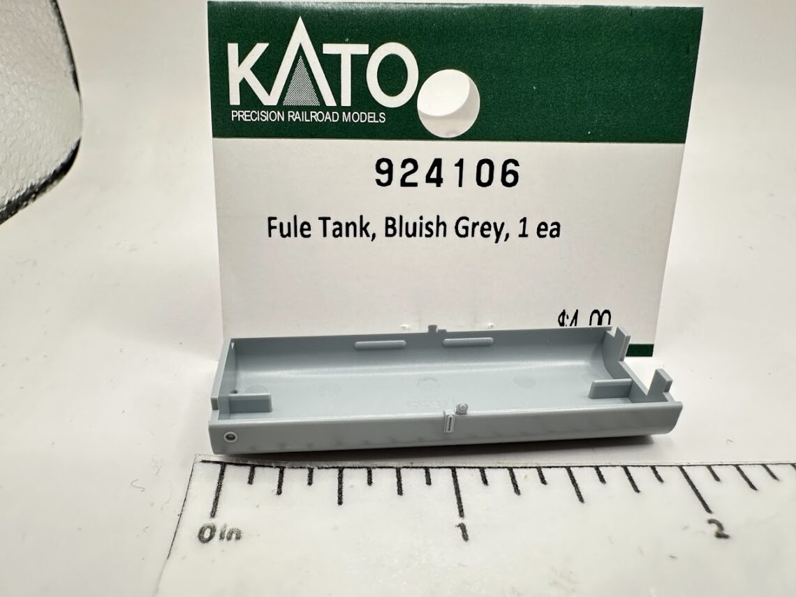 N SD70ACu Fuel Tank, Bluish Grey, 1 Ea