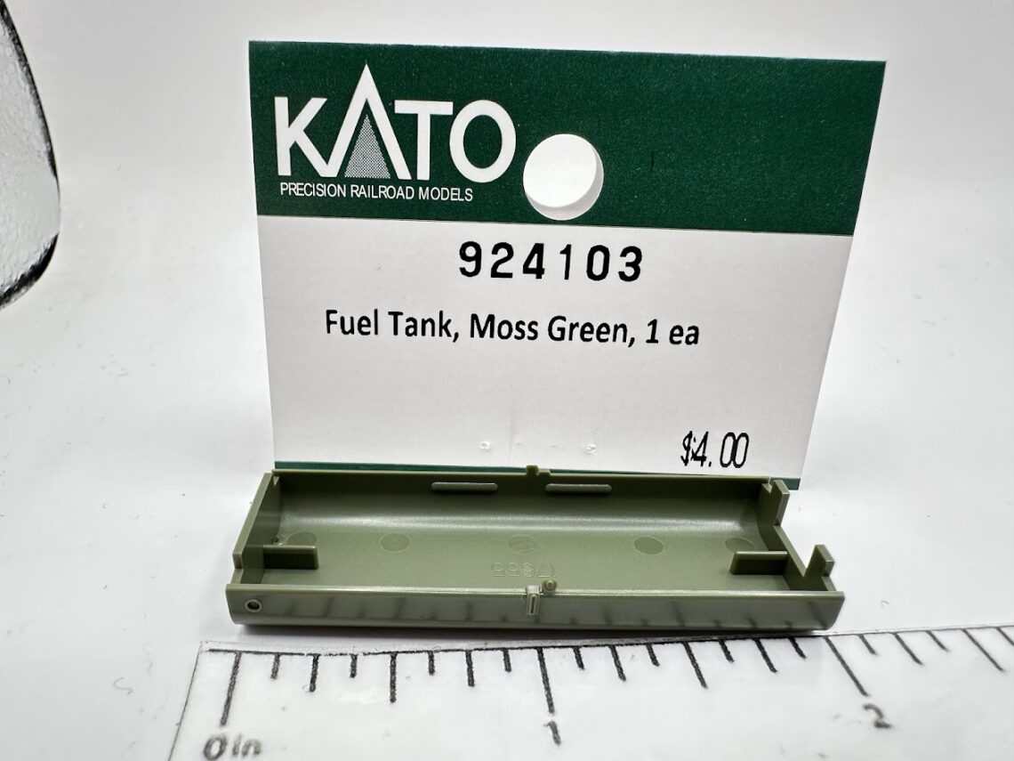 N SD70ACu Fuel Tank, Moss Green, 1 Ea