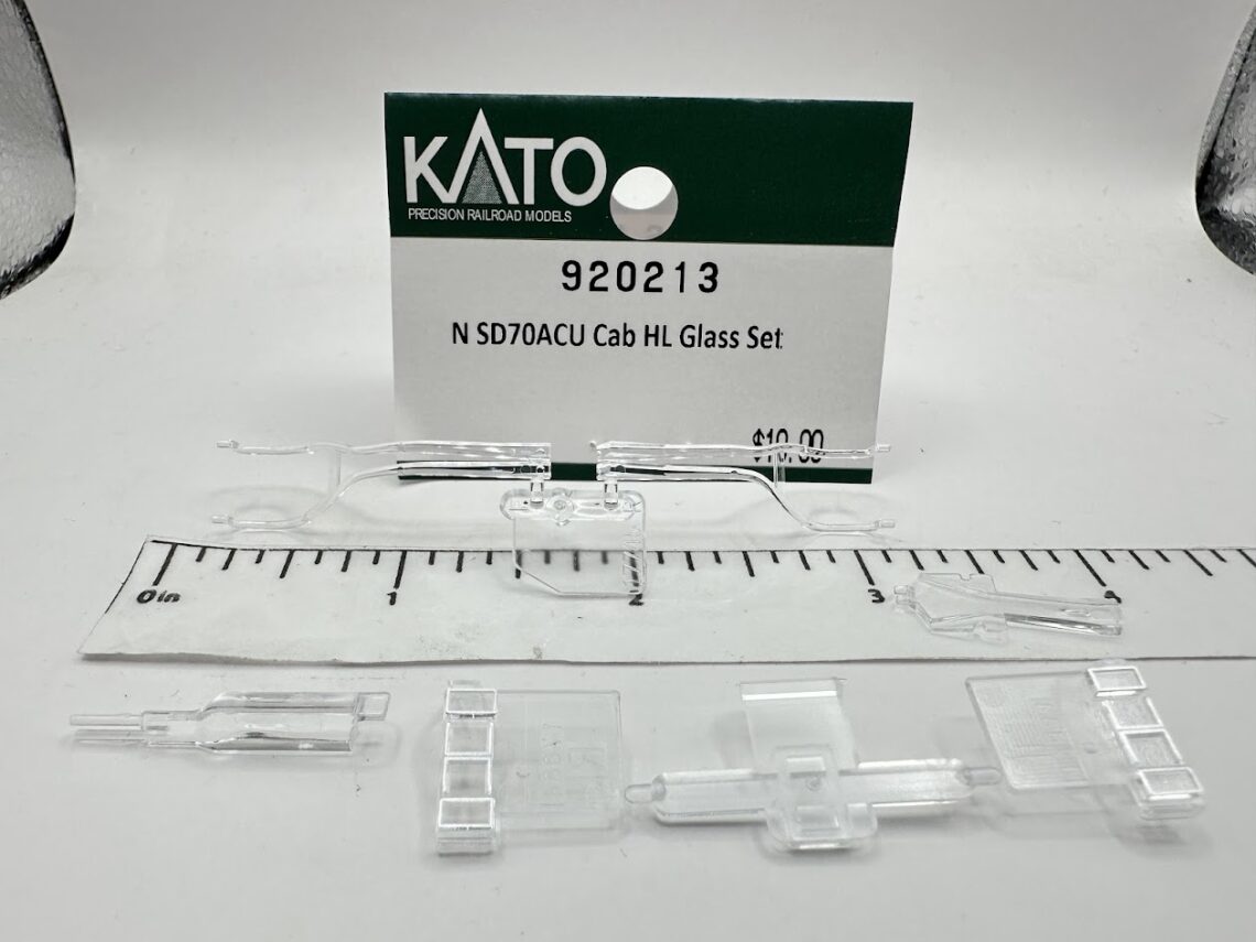 N SD70ACu Cab HL Glass Set