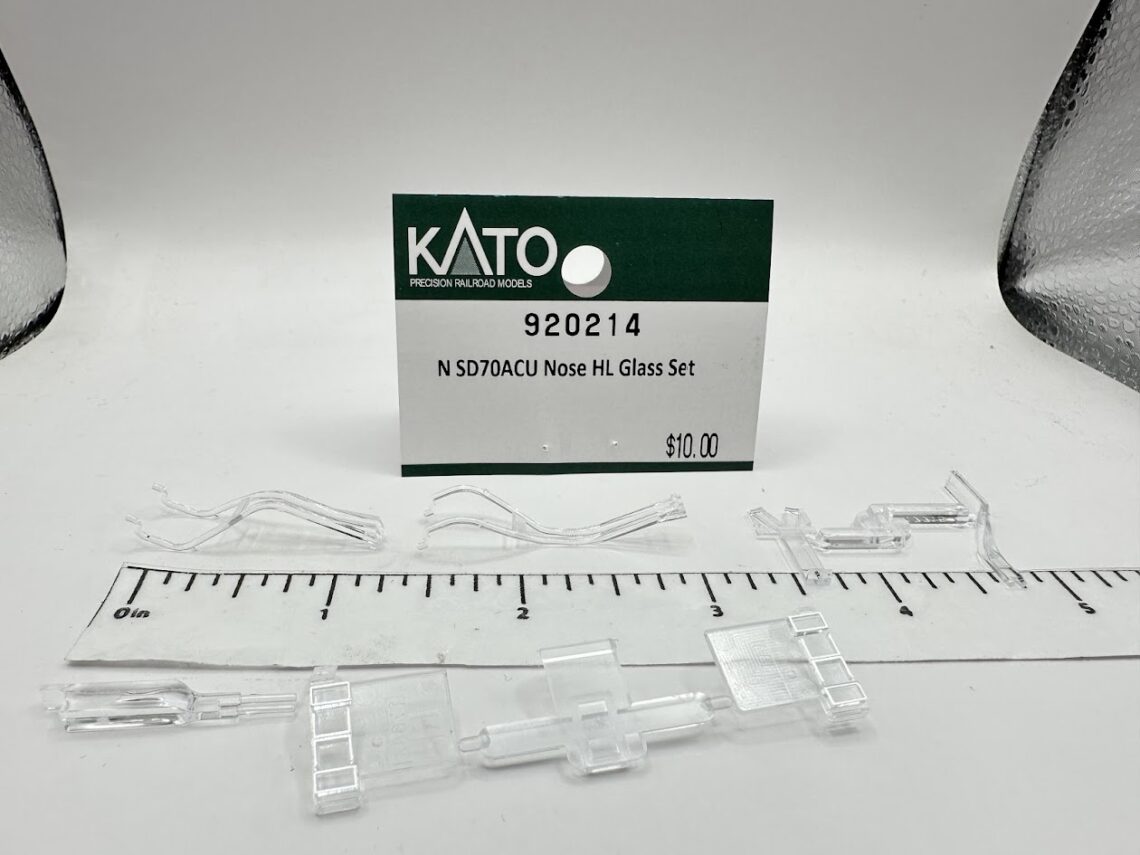 N SD70ACu Nose HL Glass Set