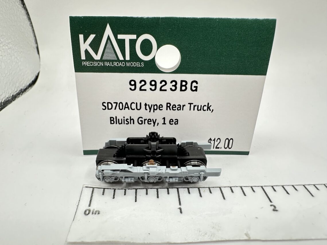 N SD70ACu Type Rear Truck, Bluish Grey, 1 ea