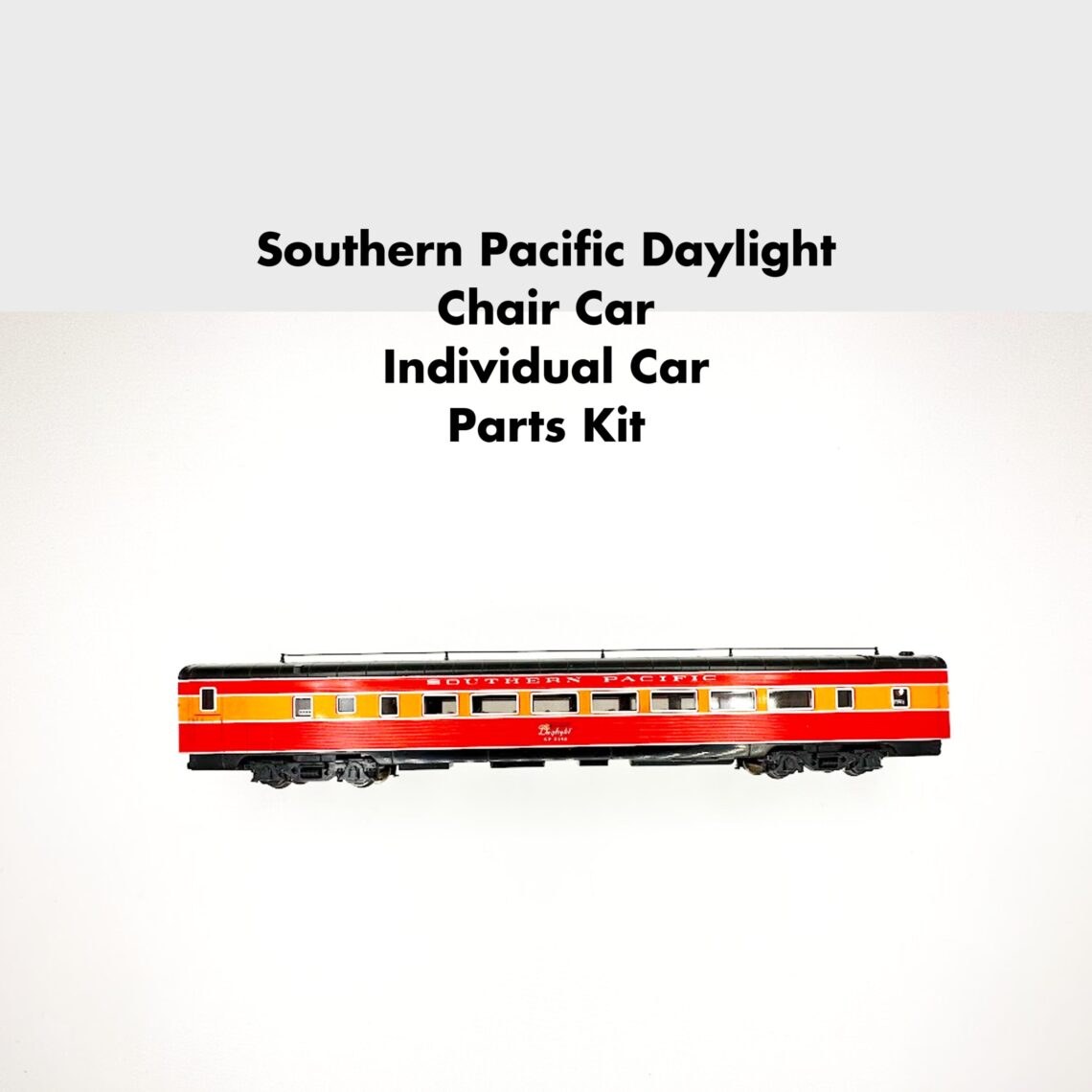 N Southern Pacific Daylight Chair Car Parts Kit