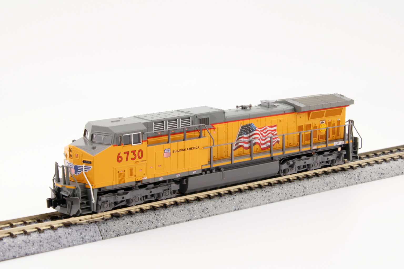 N AC4400CW Union Pacific #6730 "Flag" - Kato USA Online Store