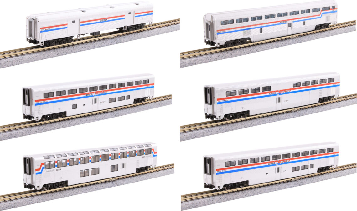 Amtrak Superliner Phase III 6-Car Set