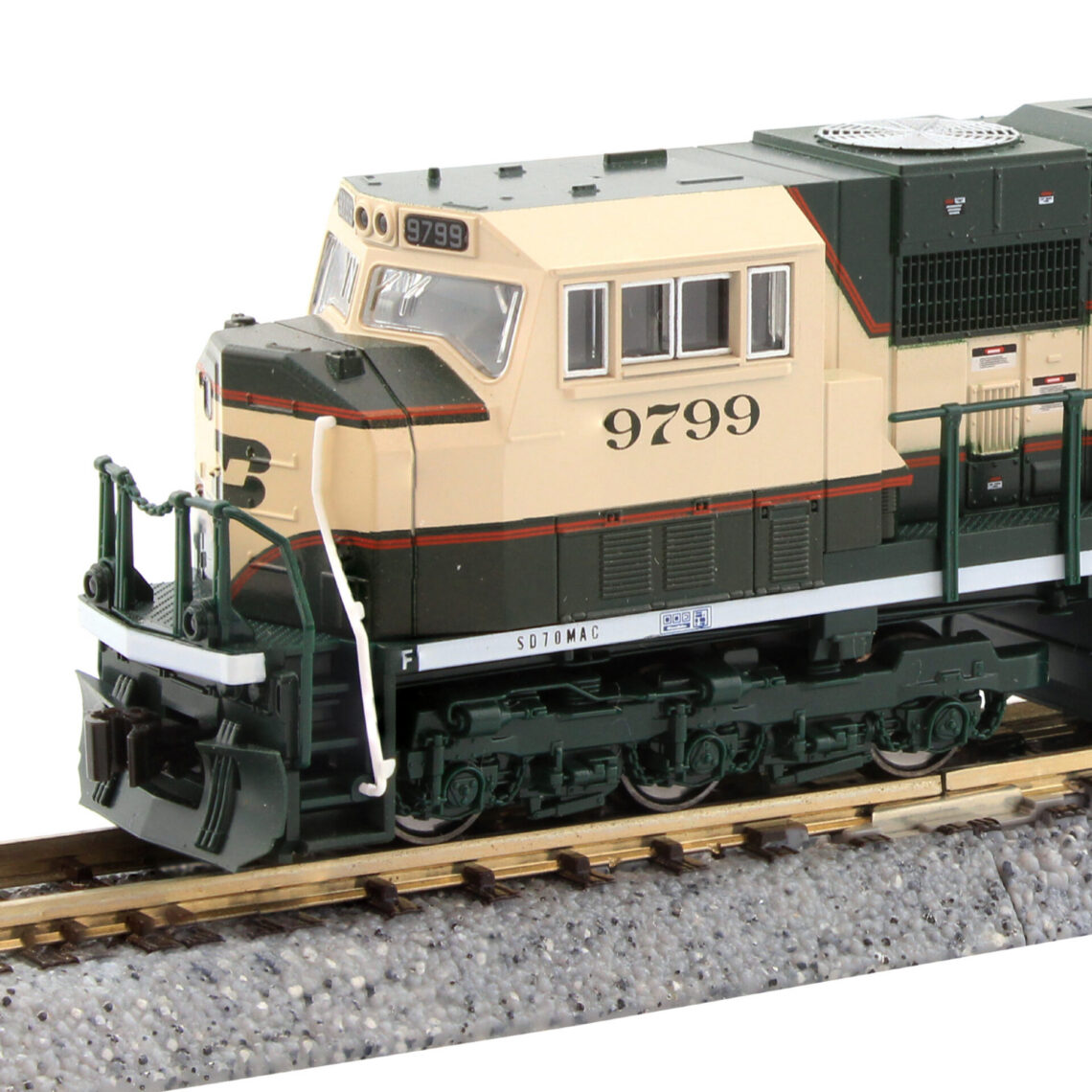 N SD70MAC BNSF #9799 (Executive Scheme)