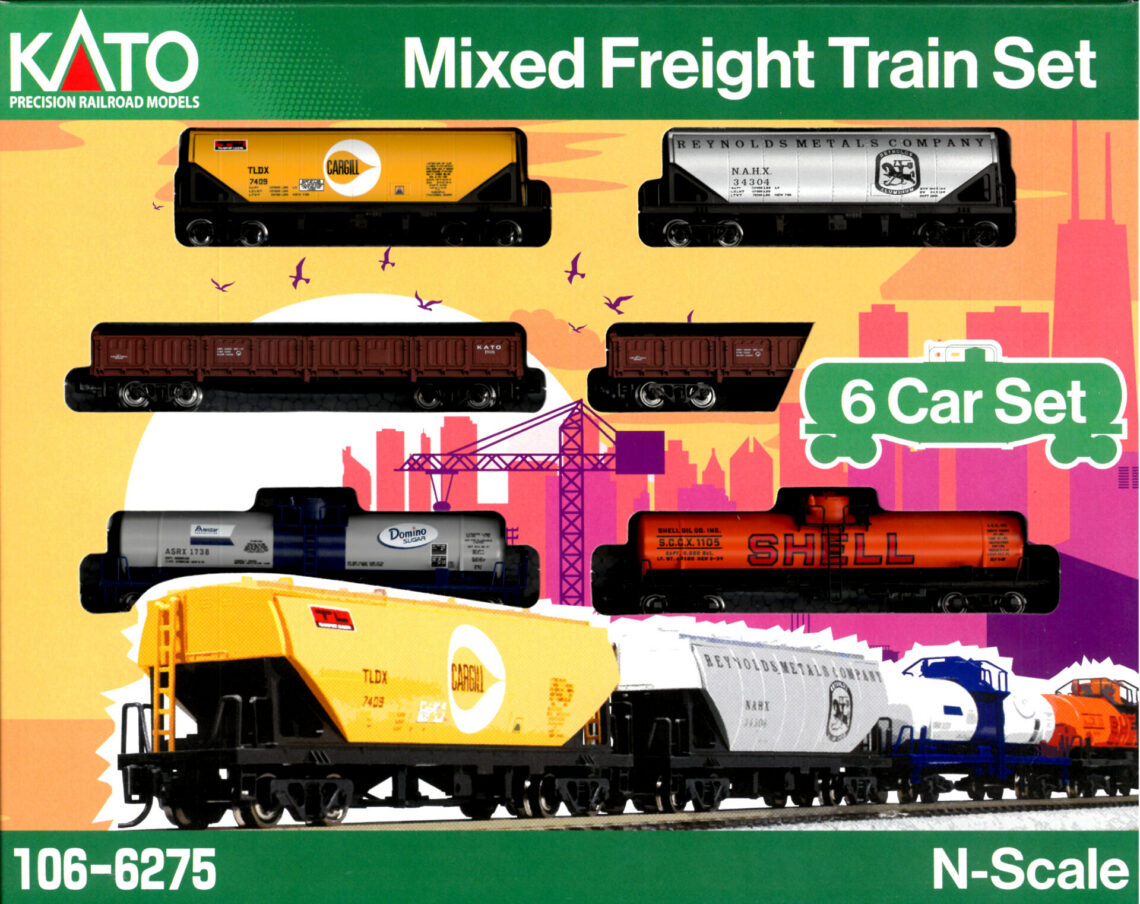 Mixed Freight Train Set