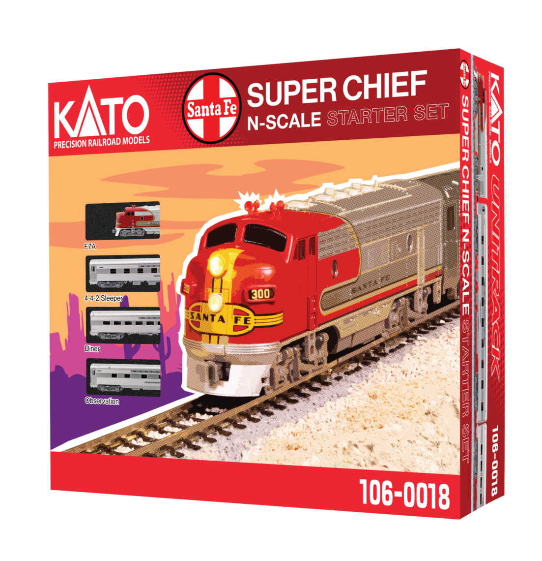 N Santa Fe Super Chief Starter Set