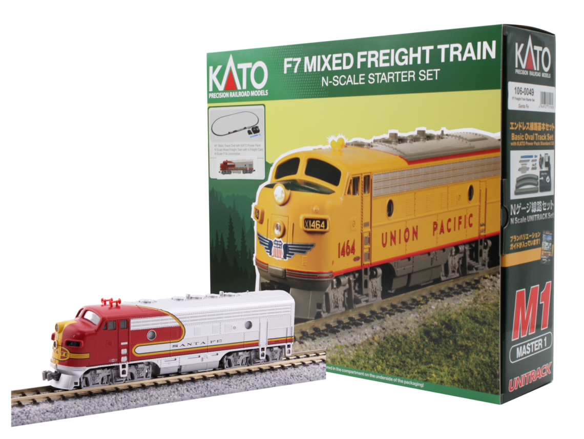 F7 Freight Train Starter Set AT&SF