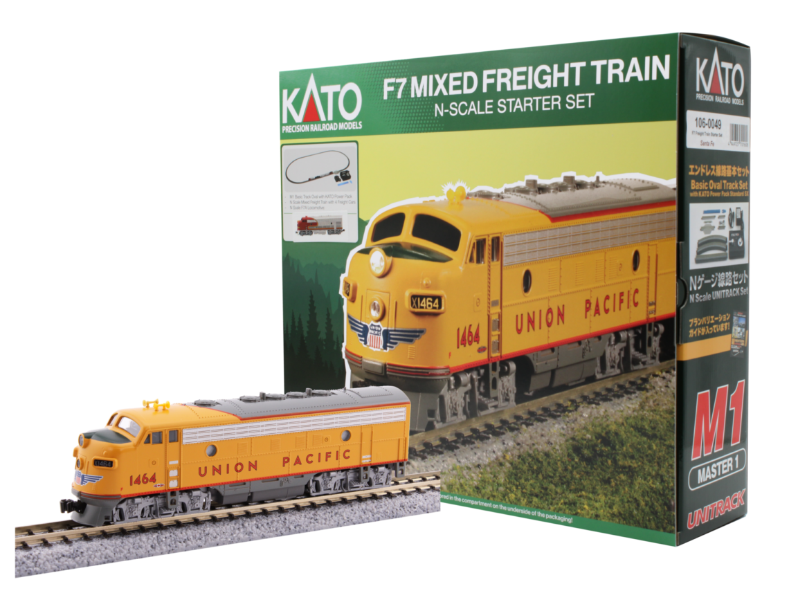 F7 Freight Train Starter Set Union Pacific